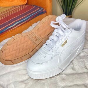 PUMA Women's Karmen Rebelle white sneakers